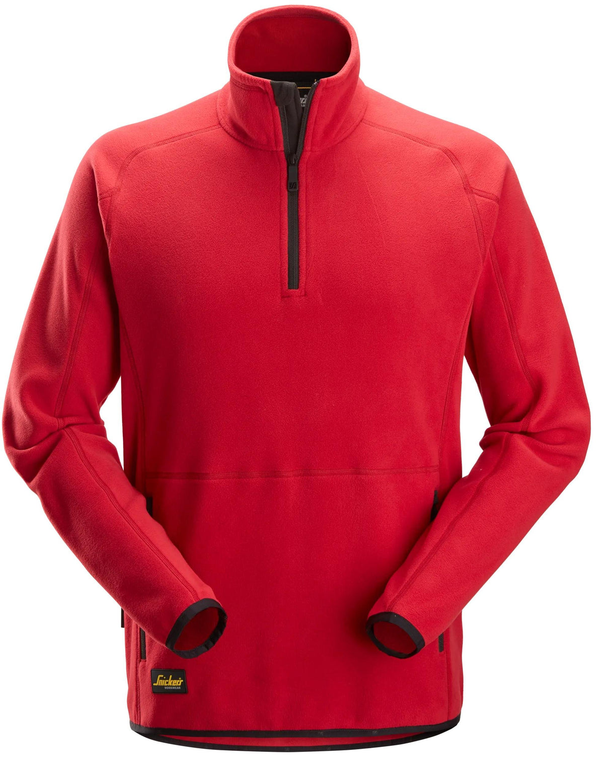 Snickers Workwear Polartec® Shed Less Half Zip Fleece Jacket in Chili Red