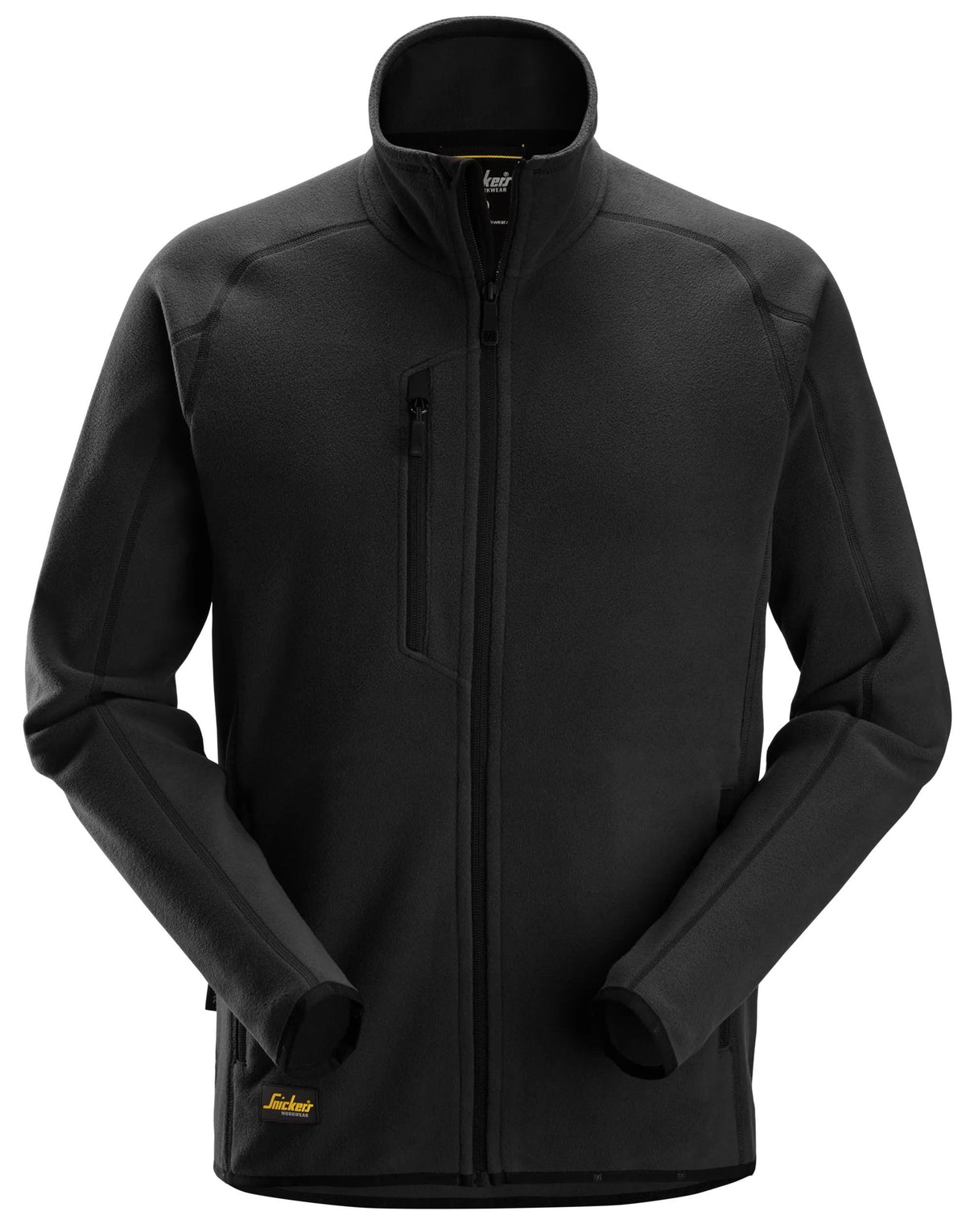 Snickers Workwear Polartec® Shed Less Fleece Jacket in Black