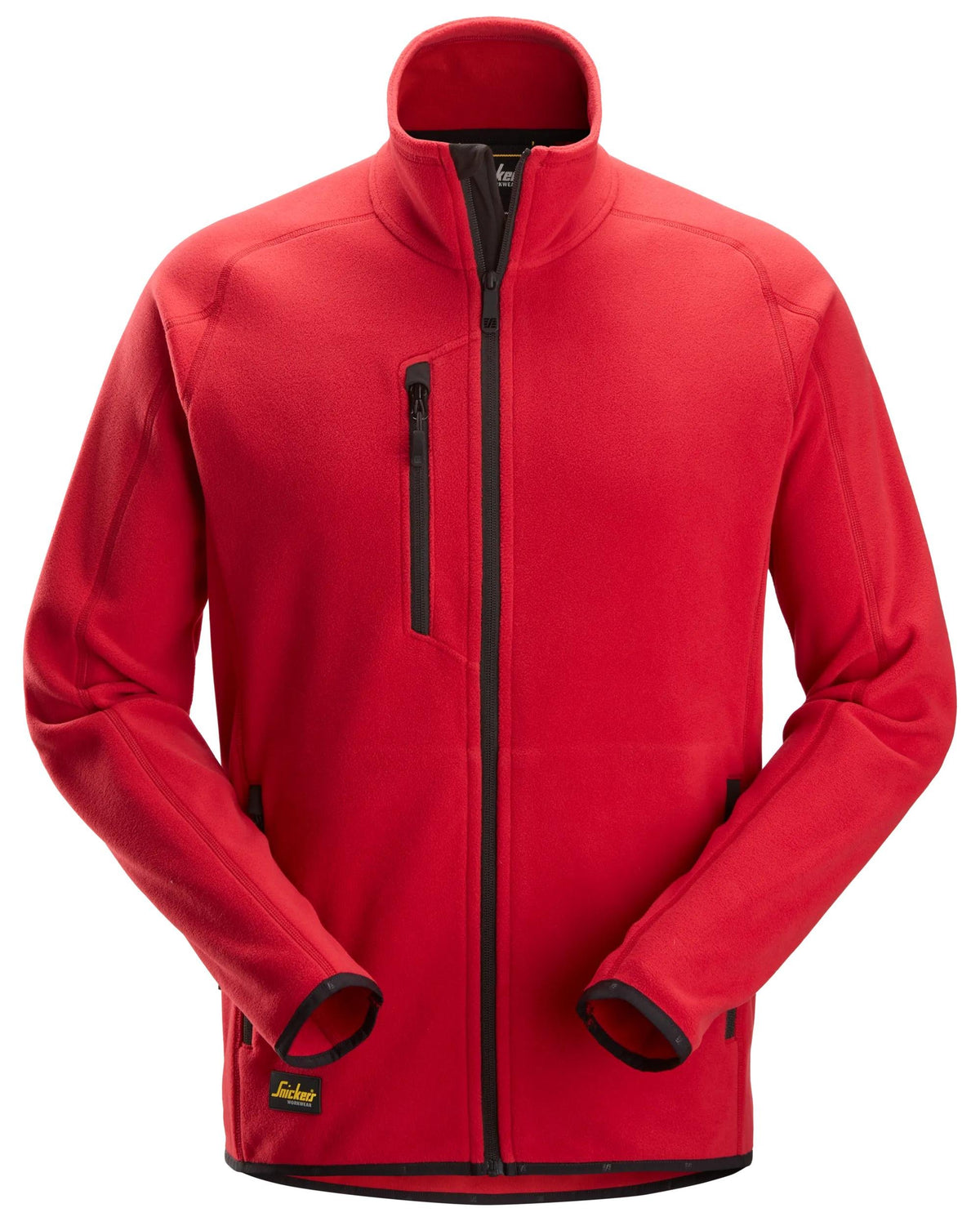 Snickers Workwear Polartec® Shed Less Fleece Jacket in Chili Red