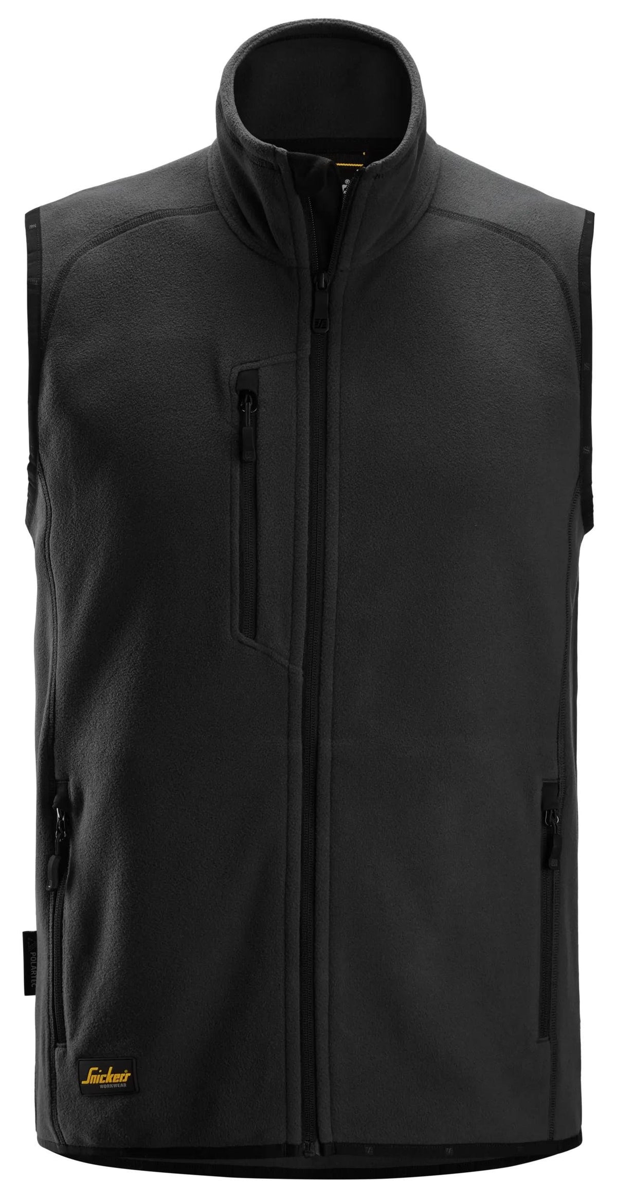 Snickers Workwear Polartec® Shed Less Fleece Vest in Black