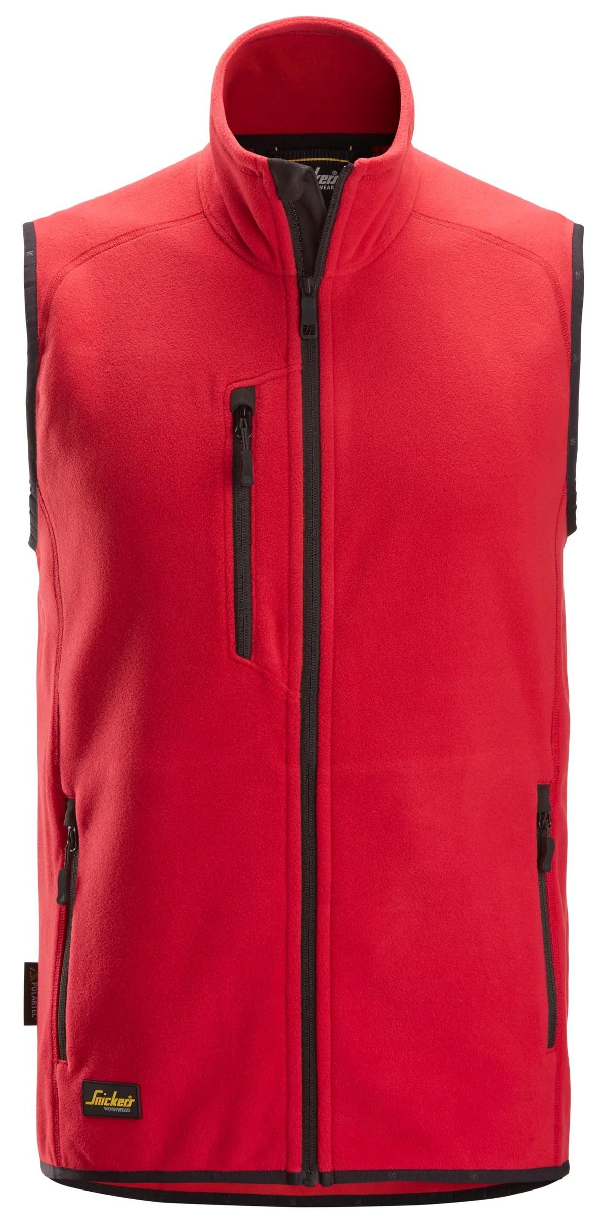 Snickers Workwear Polartec® Shed Less Fleece Vest in Chili Red
