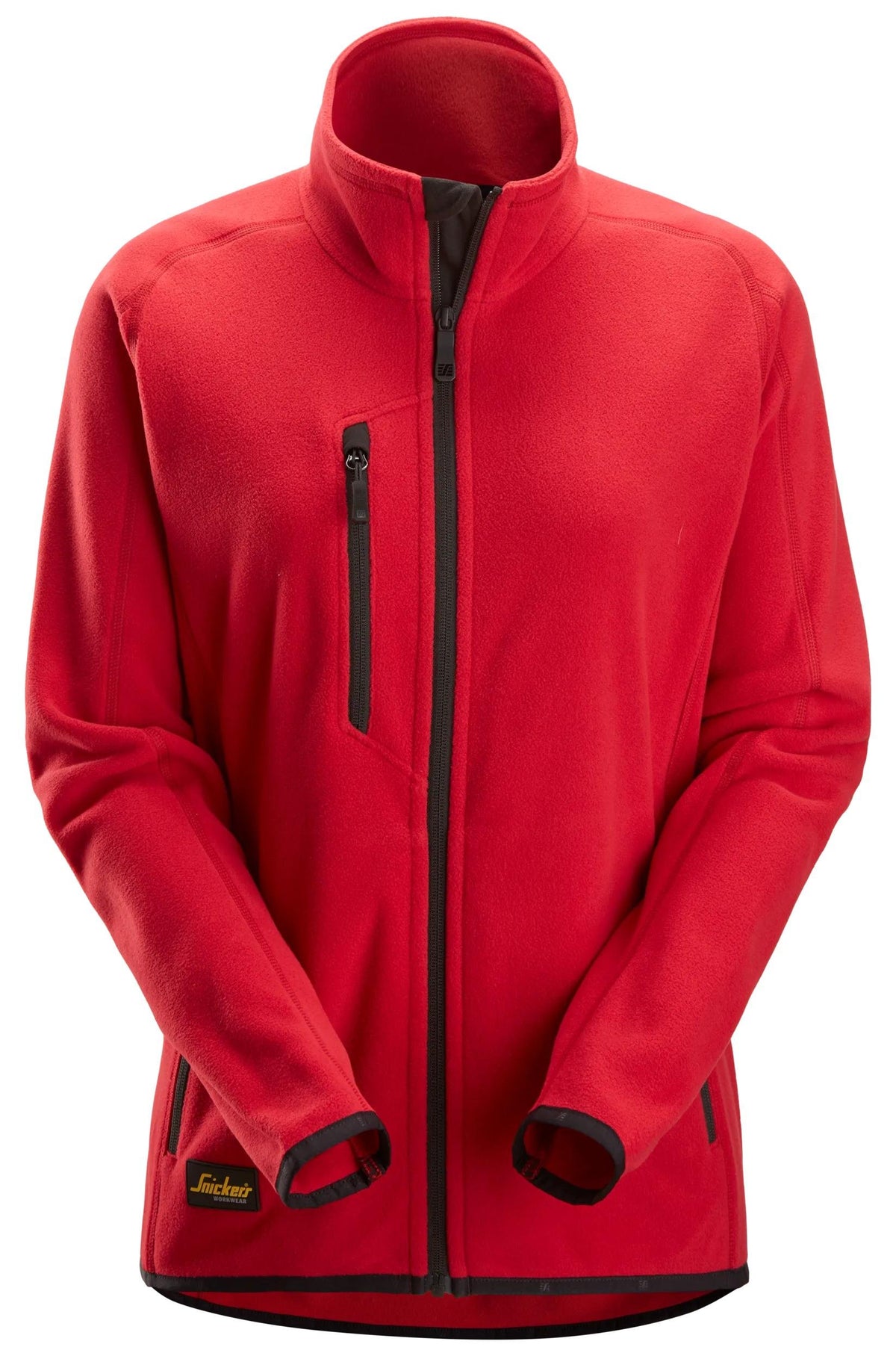 Snickers Workwear Polartec® Shed Less Women's Fleece Jacket in Chili Red