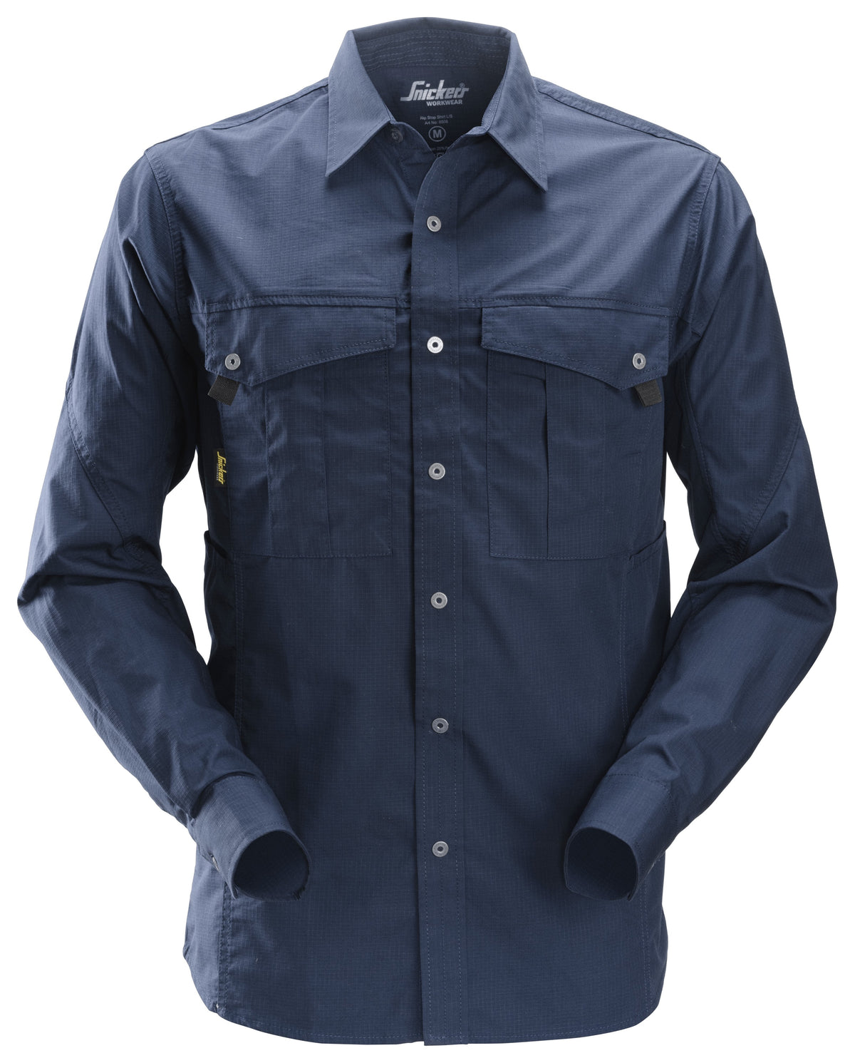 Snickers Workwear Rip Stop Shirt in Navy