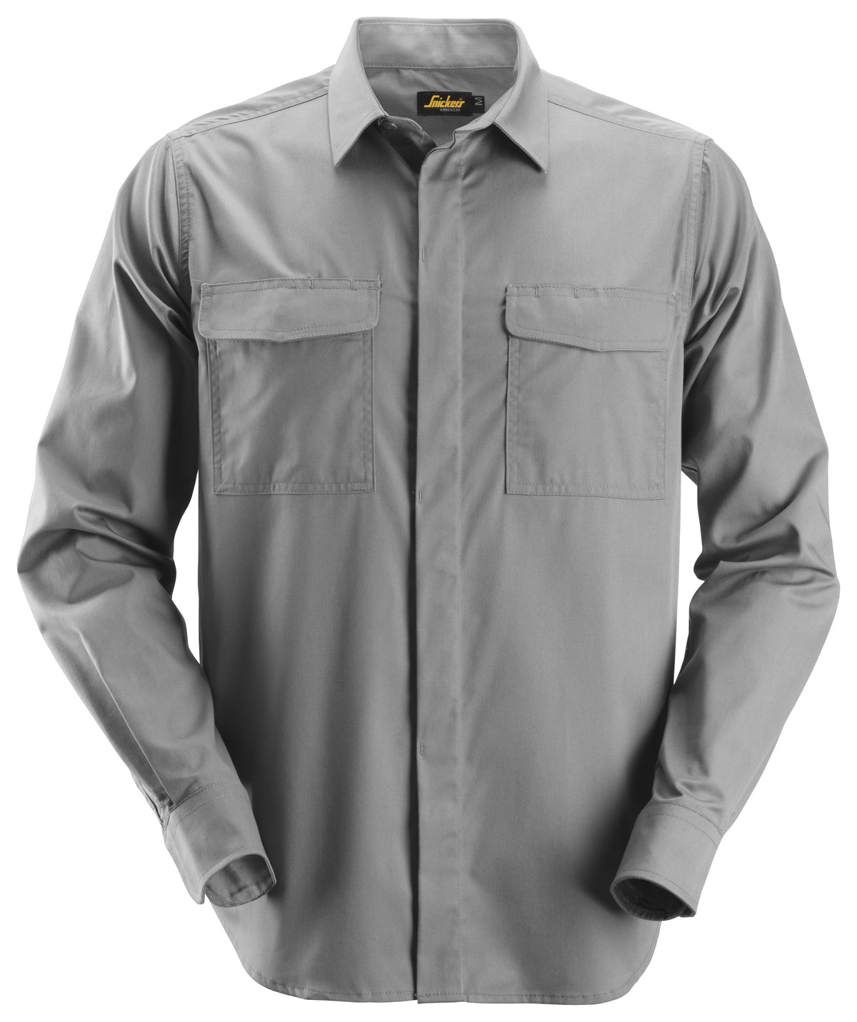 Snickers Workwear Service Long Sleeve Shirt in Grey