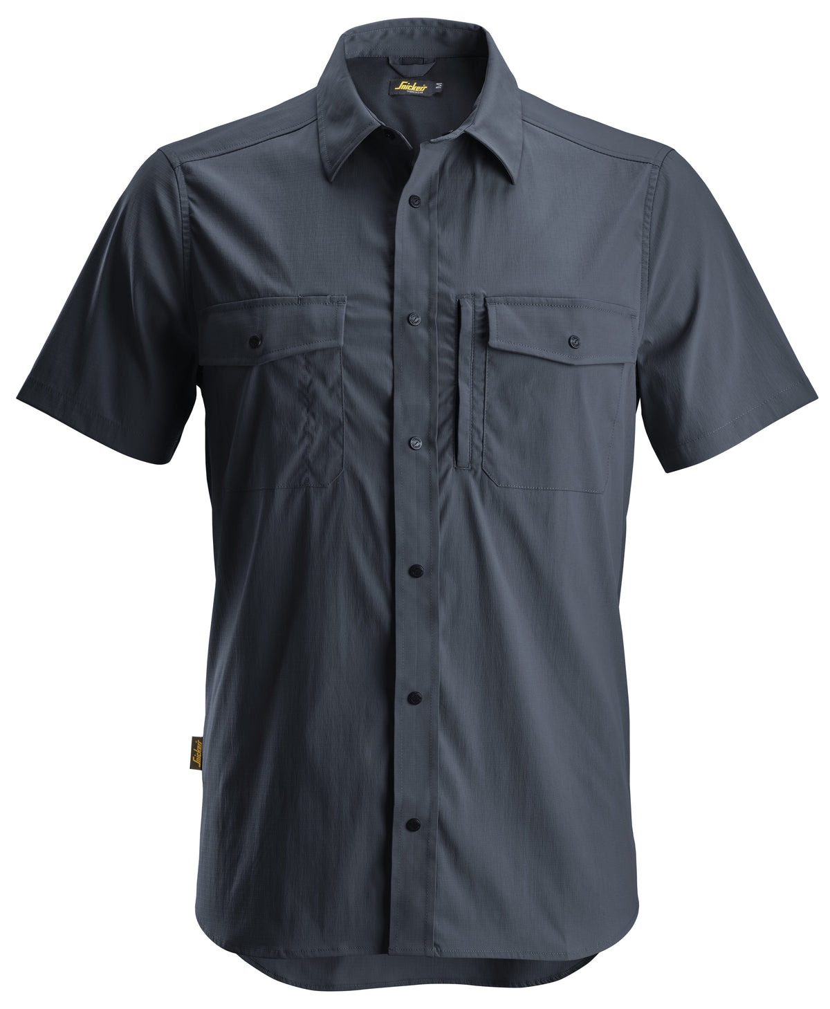 Snickers Workwear LiteWork, Wicking Short Sleeve Shirt in Navy