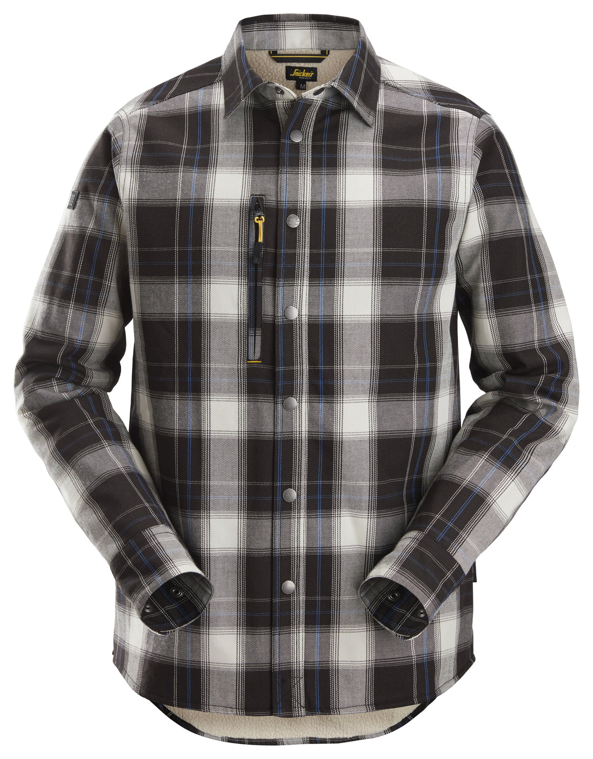 Snickers Workwear AllroundWork, Insulated Shirt in Black/Bone White