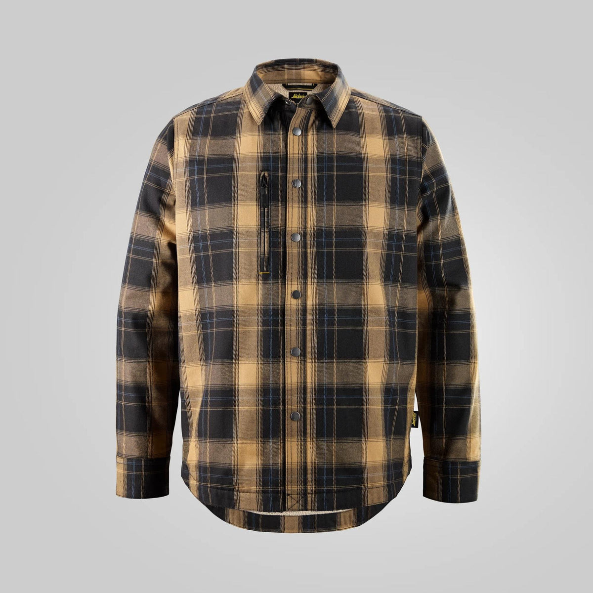 Snickers Workwear AllroundWork, Insulated Shirt in Light Brown/Black