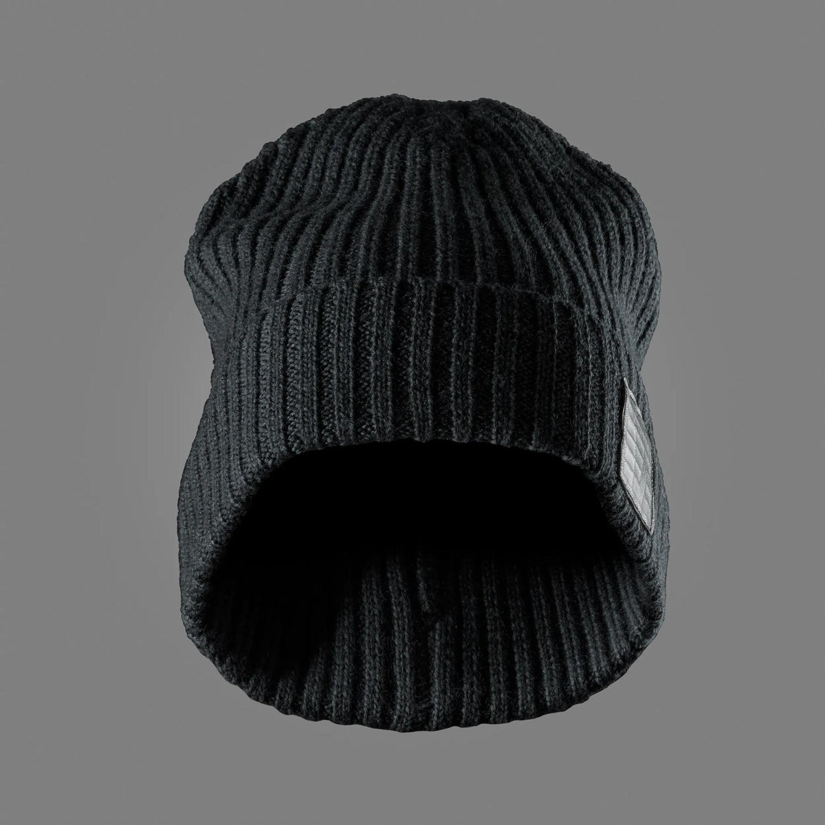 Snickers Workwear Wool Fisherman Beanie in Anthracite Melange