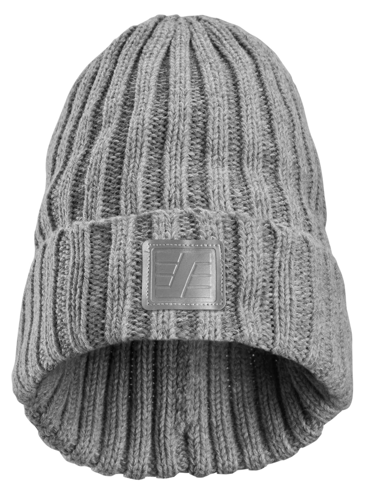 Snickers Workwear Reflective Beanie in Grey Melange