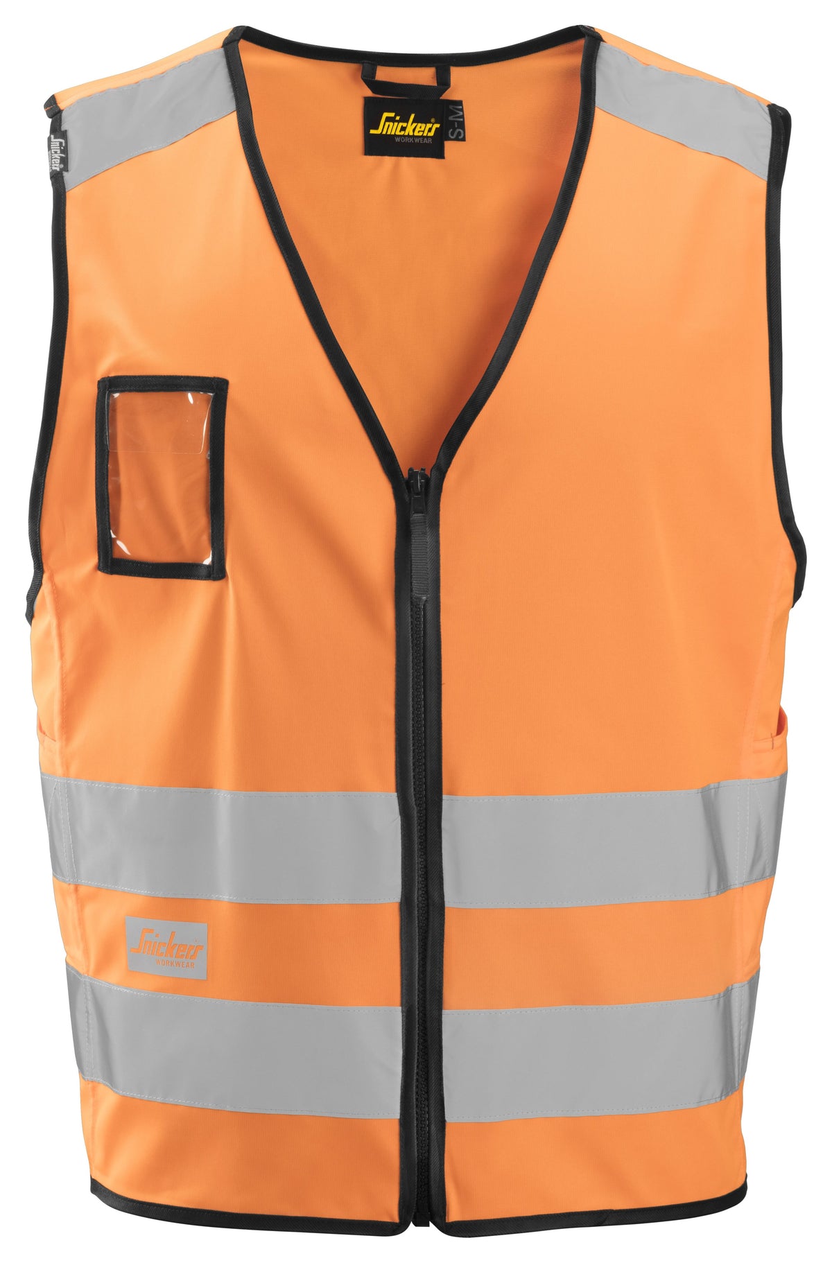 Snickers Workwear High-Vis Class 2, Vest in Hi-Vis Orange