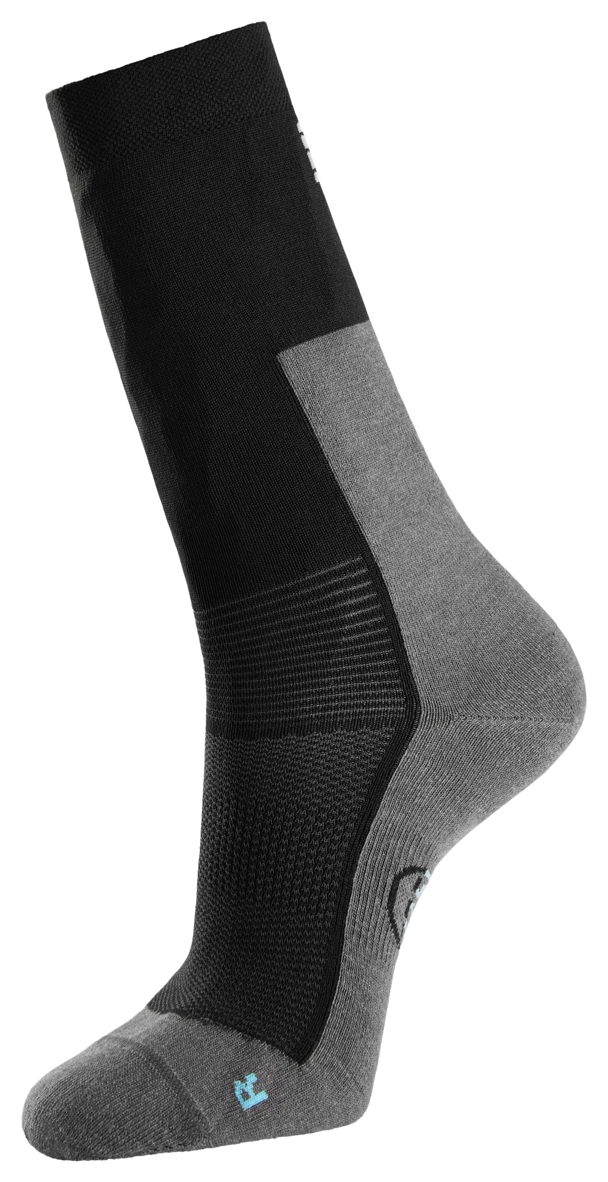 Snickers Workwear 37.5® Socks in Grey Melange/Black