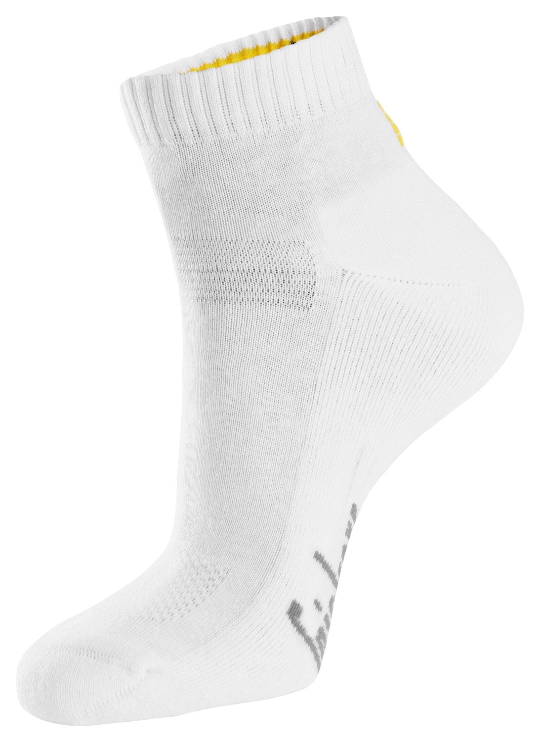 Snickers Workwear Cotton Low Socks, 3-Pack in White