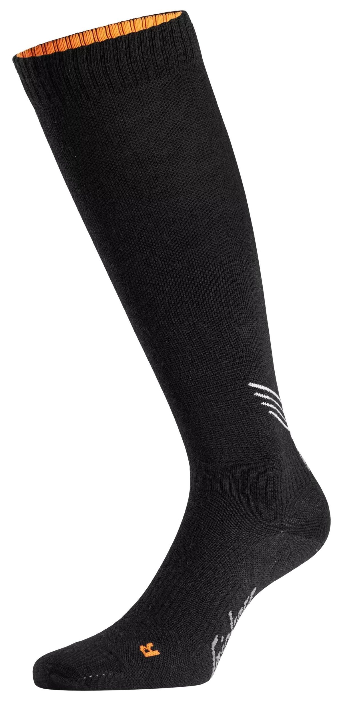 Snickers Workwear Wool Compression Knee High Sock in Black