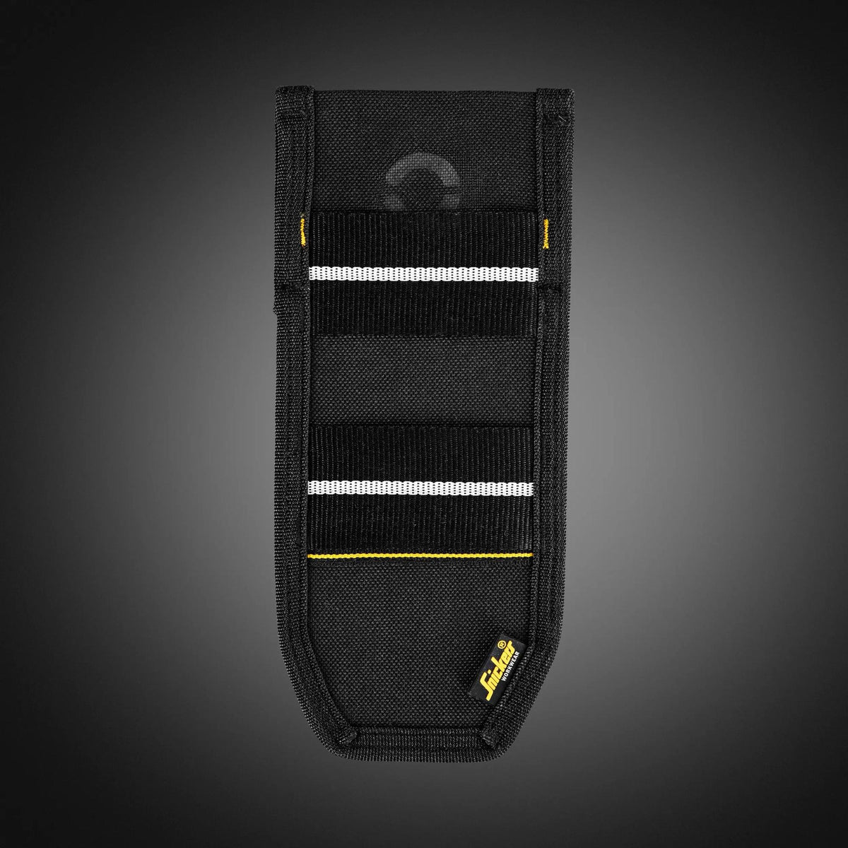 Snickers Workwear Hammer Holder Pouch in Black/Yellow