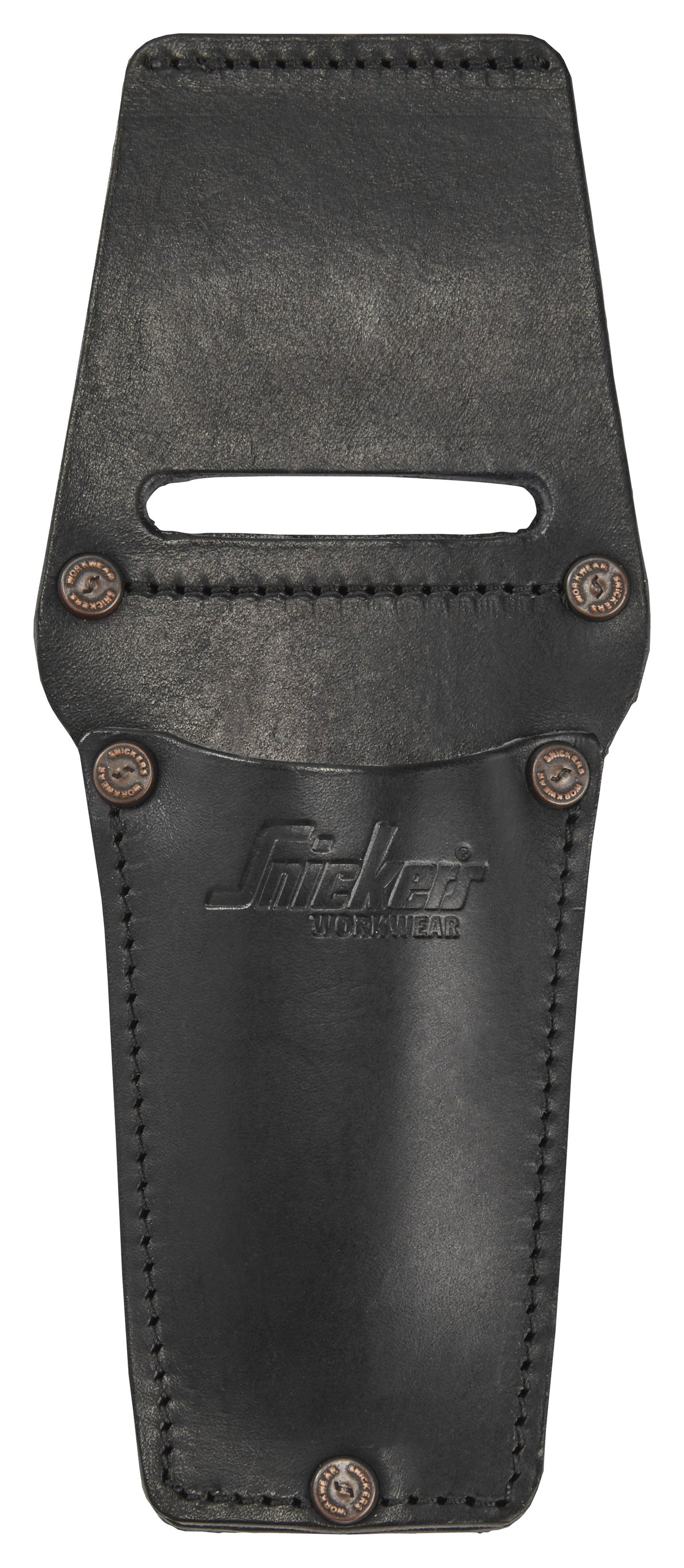 Snickers Workwear Leather U. Knife Pouch in Black