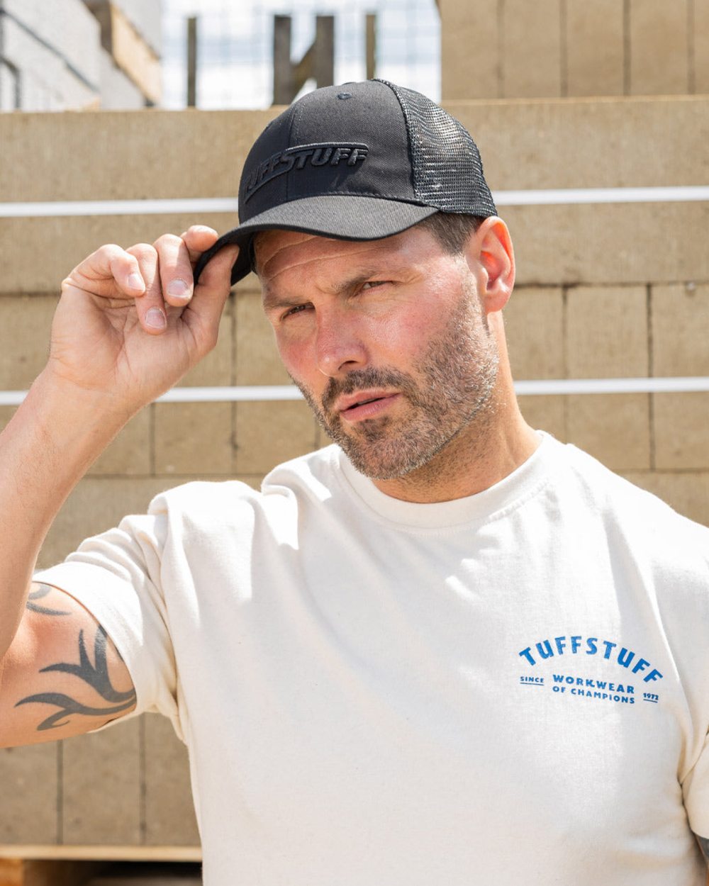 Tuffstuff TS4 Trucker Cap in Black – 2