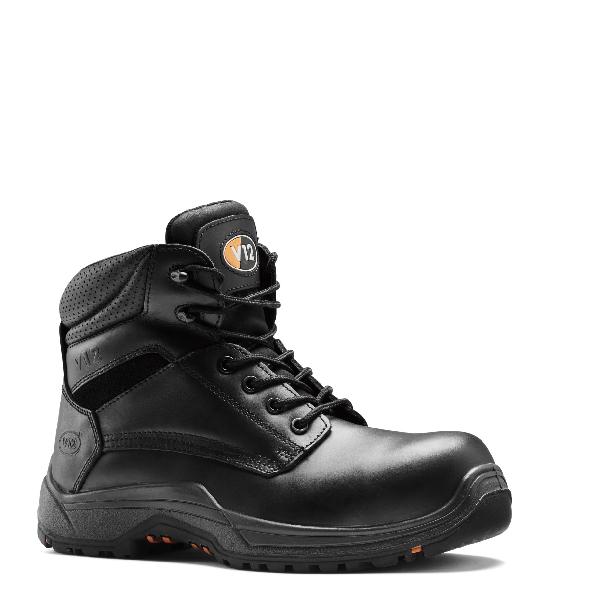 V12 Bison IGS VR600.01 S3 SRC HRO safety boot in Black – 1