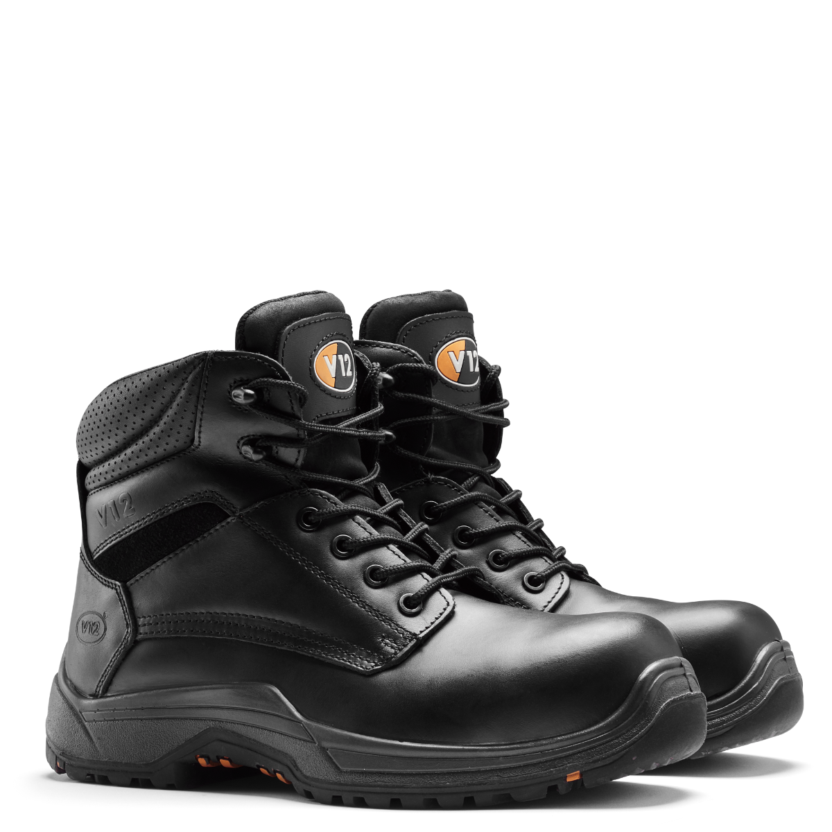 V12 Bison IGS VR600.01XL S3 SRC HRO safety boot in Black – 2