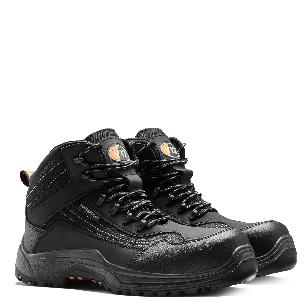 V12 Caiman IGS V1501.01 S3 SRC HRO safety boot in Graphite – 2