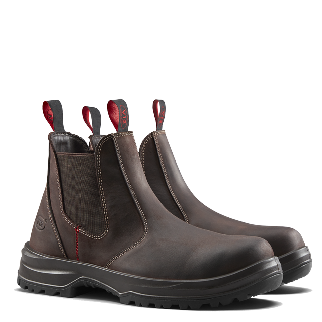 V12 Cotswold STS V2430 SR safety boot in Brown – front