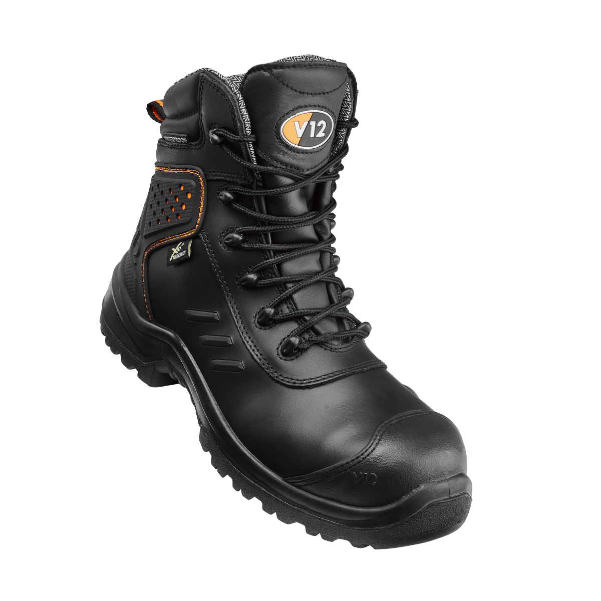 V12 Defender STS V1750 S3 SRC WR safety boot in Black – 3