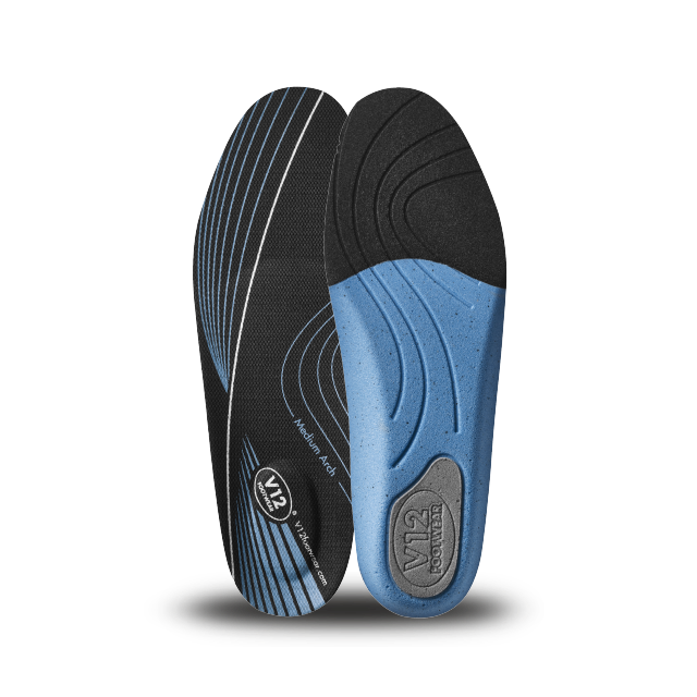 V12 Dynamic Arch Men's (medium) Insole VS205 Dynamic Arch Men's (medium) Insole in Blue – sole-2