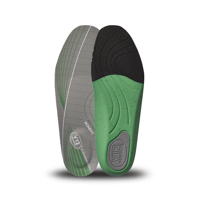 V12 Dynamic Arch Women's (low) Insole VS250 Dynamic Arch Women's (low) Insole in Green – sole