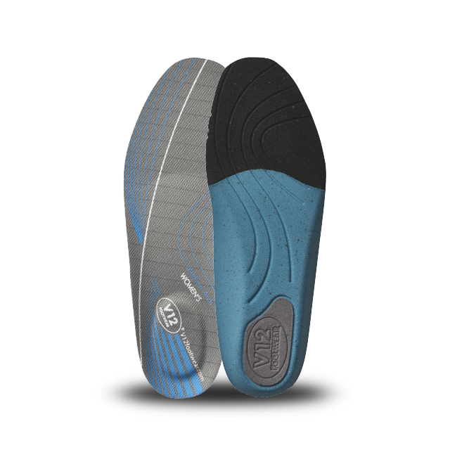 V12 Dynamic Arch Women's (medium) Insole VS255 Dynamic Arch Women's (medium) Insole in Blue – sole