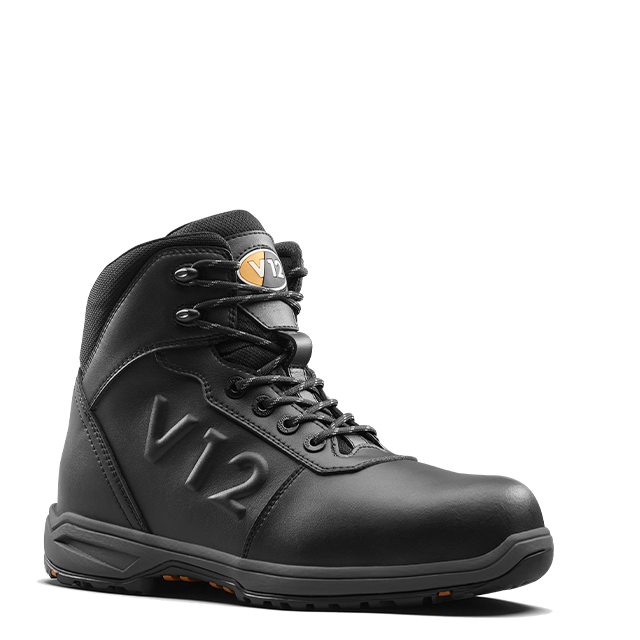 V12 Hyrax IGS V2170 S3L SR HRO safety boot in Black – angle
