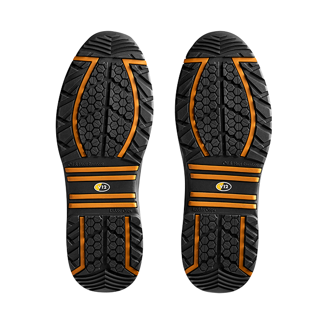 V12 Hyrax IGS V2170 S3L SR HRO safety boot in Black – sole