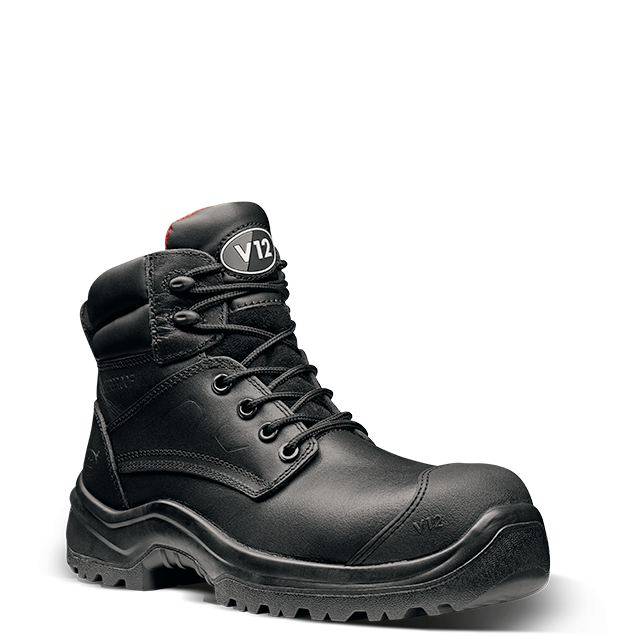 V12 Ibex STS V1801 S3 SRC WR safety boot in Black – 1