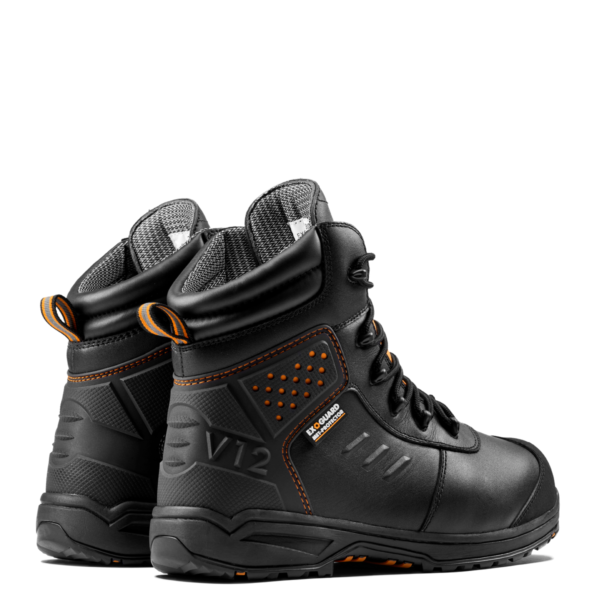 V12 Invincible IGS V2180 SR HRO FO safety boot in Black – front-3