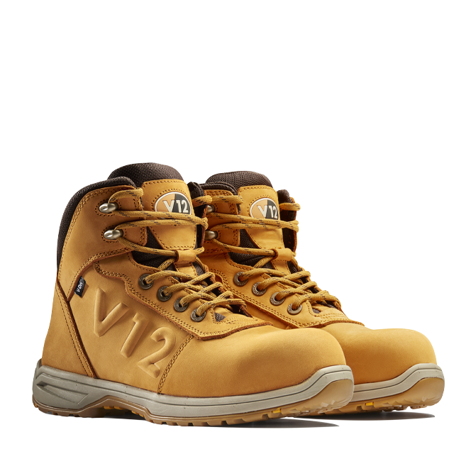 V12 Lynx IGS V2125 SR HRO FO safety boot in Honey – front-3
