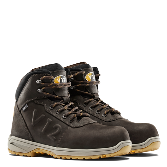 V12 Lynx IGS V2130 S3 SRC HRO safety boot in Brown – front-2