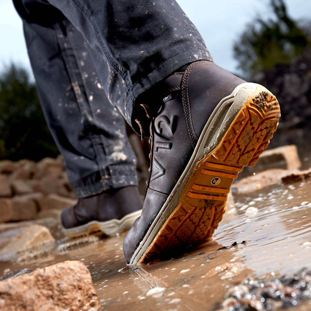 V12 Lynx IGS V2135 SR HRO FO safety boot in Brown – 6