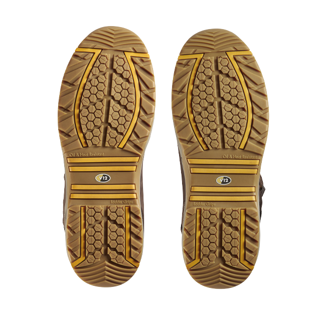V12 Lynx IGS V2135 SR HRO FO safety boot in Brown – front-2