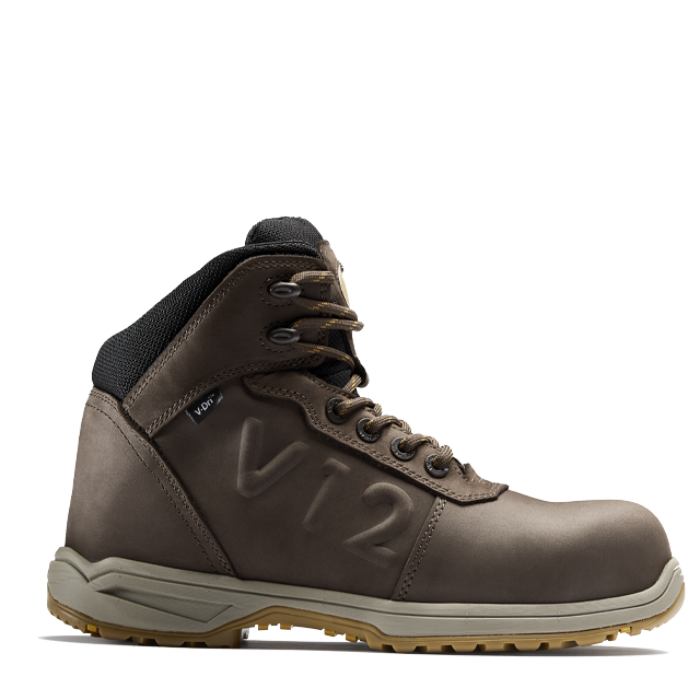 V12 Lynx IGS V2135 SR HRO FO safety boot in Brown – side