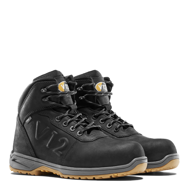 V12 Lynx IGS V2140 S3 SRC HRO safety boot in Black – front-2