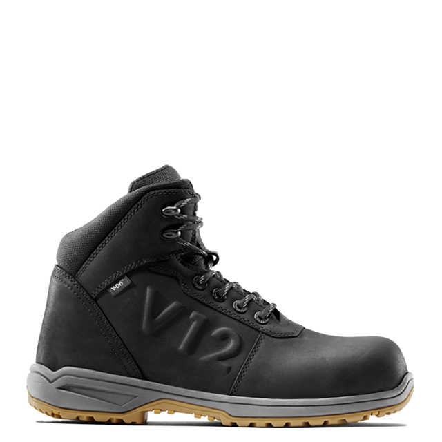 V12 Lynx IGS V2140 S3 SRC HRO safety boot in Black – side