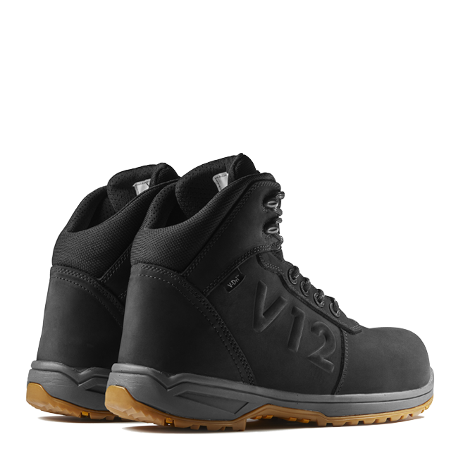 V12 Lynx IGS V2145 SR HRO FO safety boot in Black – front-4