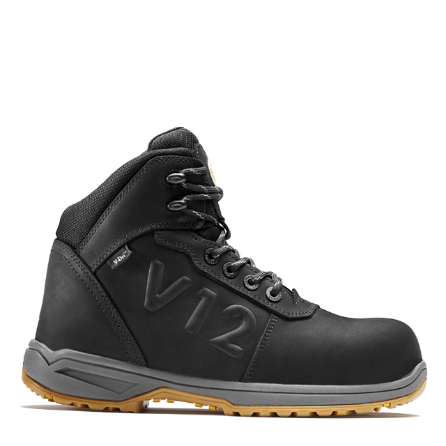 V12 Lynx IGS V2145 SR HRO FO safety boot in Black – side