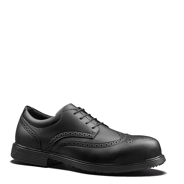 V12 Negotiator IGS V2160 S3L SR safety boot in Black – angle