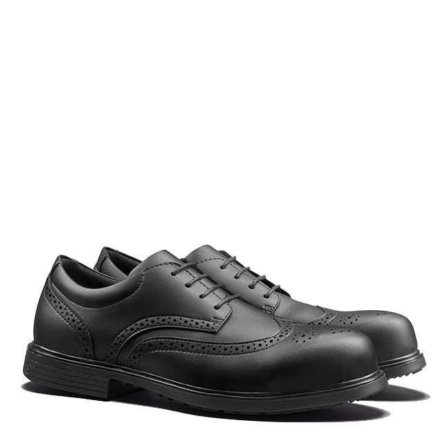 V12 Negotiator IGS V2160 S3L SR safety boot in Black – front