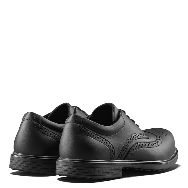 V12 Negotiator IGS V2160 S3L SR safety boot in Black – heel