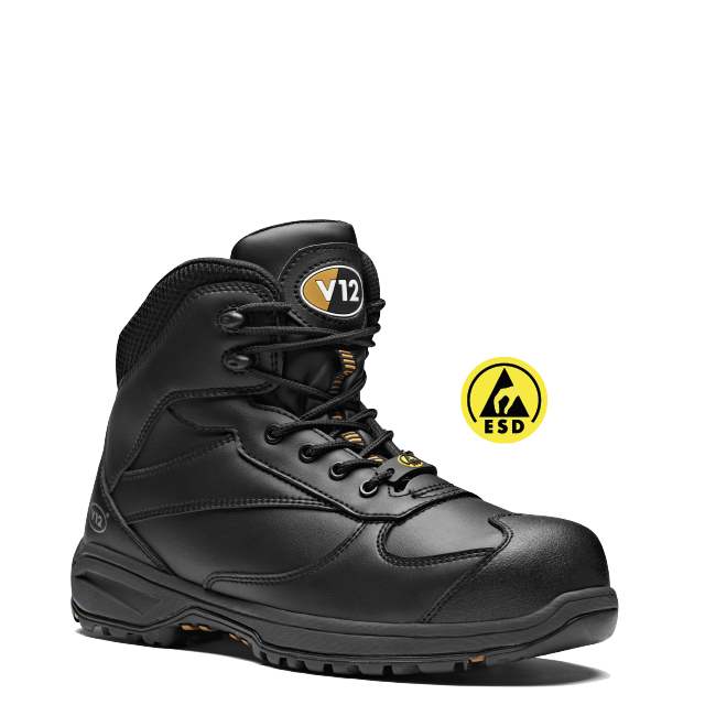 V12 Octane IGS V1920 S3 SRC HRO safety boot in Black – 1