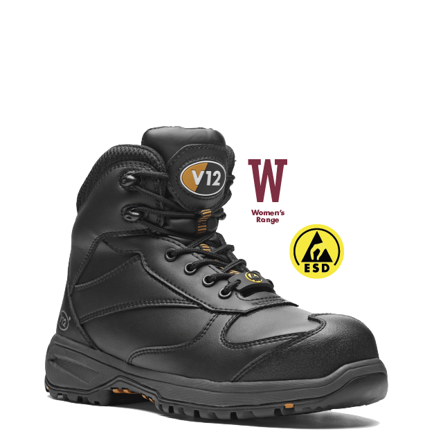 V12 Octane IGS V1925 S3 SRC HRO safety boot in Black – 1