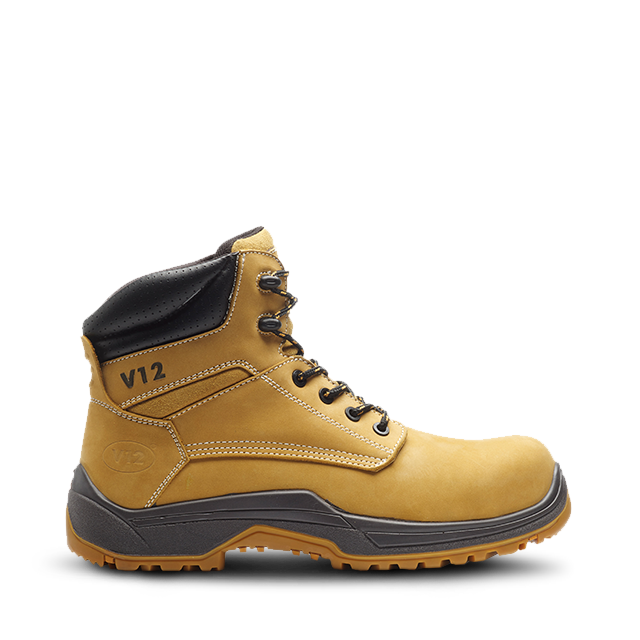 V12 Puma IGS VR602.01 S3 SRC HRO safety boot in Honey – side