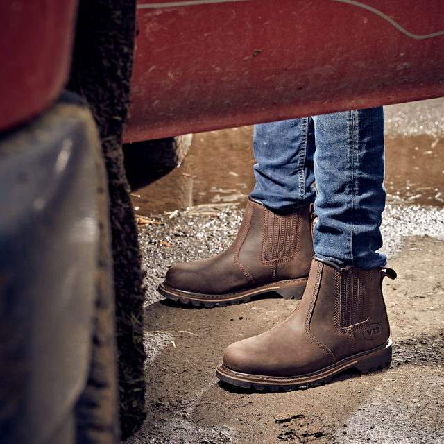 V12 Rancher V1261 safety boot in Brown – 3