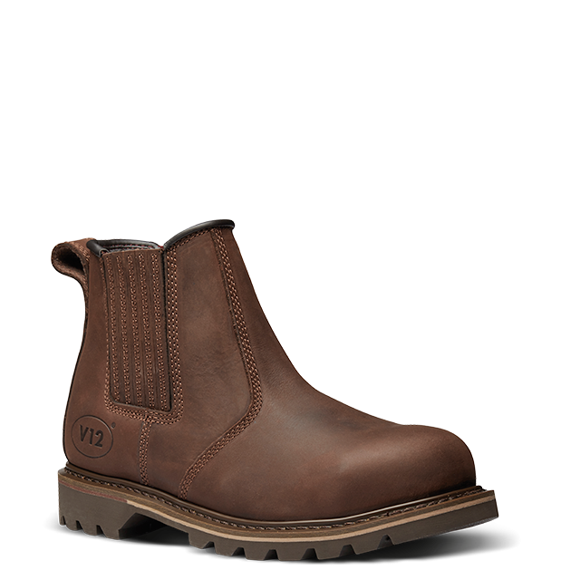 V12 Rawhide V1231 SBP HRO safety boot in Brown – 6