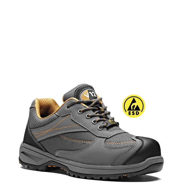 V12 Turbo IGS V1930 S1P SRC HRO safety boot in Grey – 2